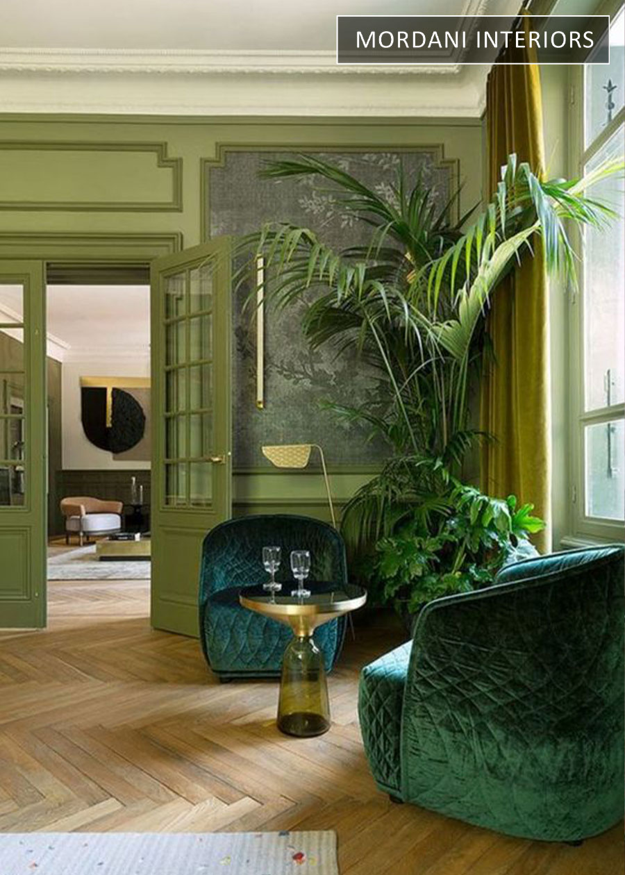 Emerald Green Velvet Upholstery Fabric